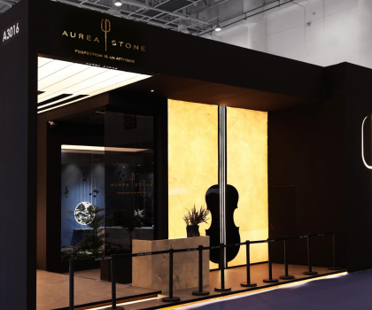 廈門石材展開幕首日，歐若拉精工奢石驚艷亮相