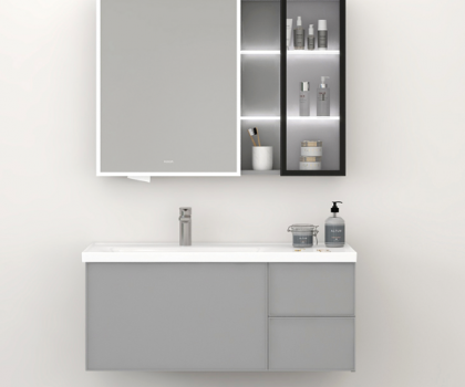 現(xiàn)代簡約 格調(diào)至上｜惠達衛(wèi)浴‘致簡’系列新品浴室柜賞析