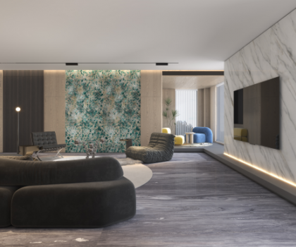 歐若拉精工奢石，現(xiàn)代風(fēng)格案例賞析