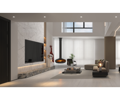 現(xiàn)代意式全案，歐若拉演繹沉穩(wěn)克制的高級(jí)感