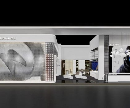 火爆出圈|宏宇陶瓷旗艦新品ROLLS瑰麗石亮相廣州設(shè)計周，收獲各方贊譽(yù)~