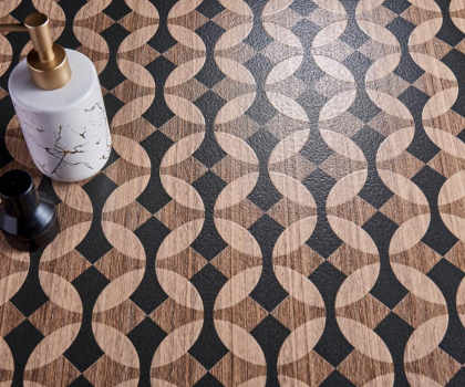 蒙娜麗莎瓷磚流金曜影｜解構(gòu)幾何拼花美學(xué)，演繹多重質(zhì)感藝術(shù)